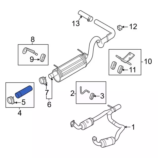 Extension Exhaust Pipe