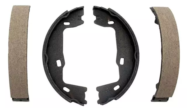 Bonded Rear Parking Brake Shoe Set