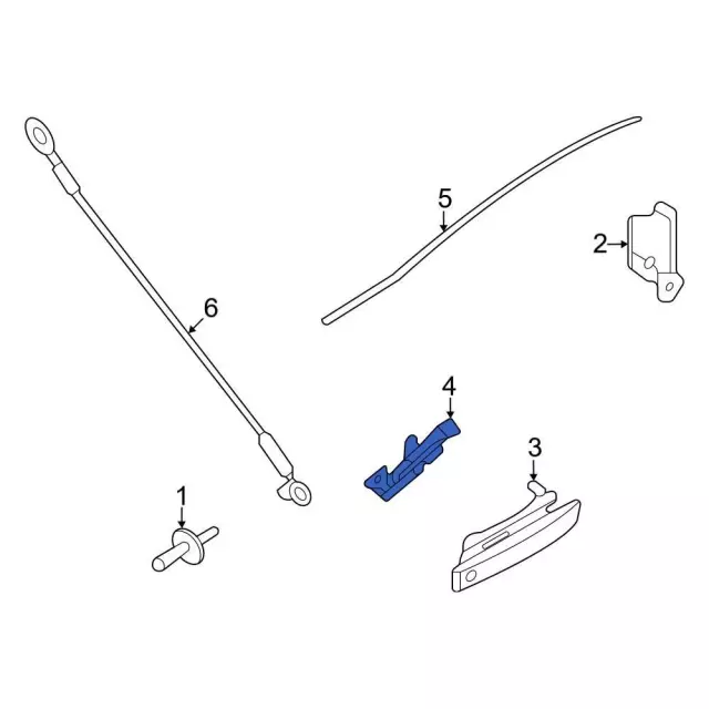 jb3z9943170a - Ford Maverick Power Locking Tailgate Latch