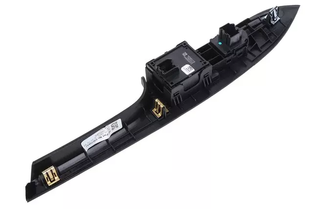 Jet Black Front Driver Side Door Armrest Switch Mount Plate