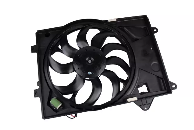 Engine Cooling Fan Assembly with Shroud