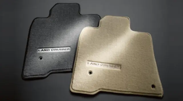 PT206-60080-01 - Floor Mats, Carpet, Land Cruiser Logo 2008-2011