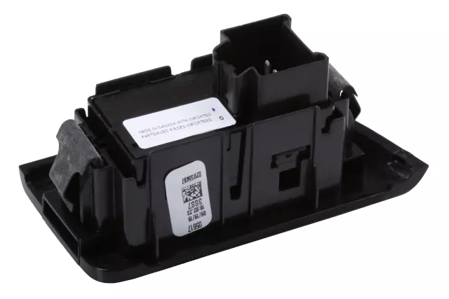 Black Carbon Metallic Driver Side Rear Door Switch Bezel