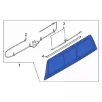 2015-2024 Ford - Sliding Glass