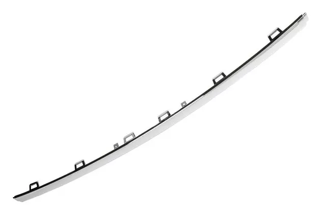 2017-2019 GMC Acadia Exterior Bright Chrome Bumper Cover Molding 