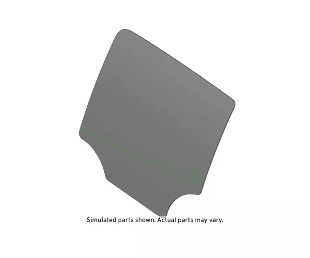 Rear Driver Side Door Window