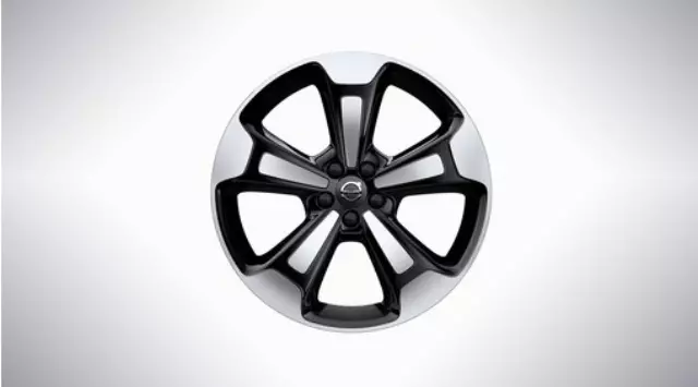 2019 2020 Volvo XC40 - 20-Inch 5-Spoke Black Diamond Cut Alloy Wheel