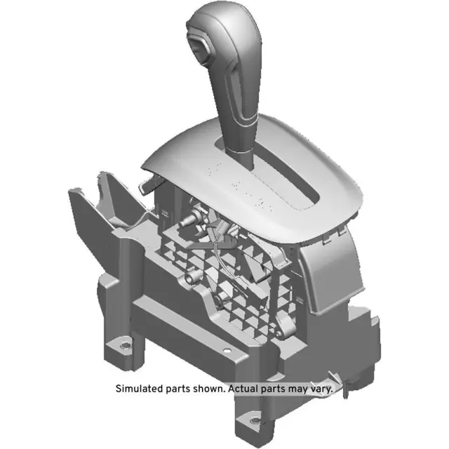 Jet Black Automatic Transmission Shift Lever Assembly