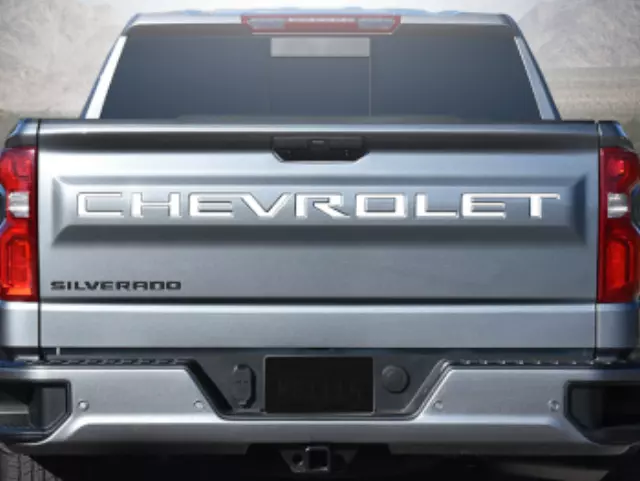 3-D Urethane Chevrolet Tailgate Lettering