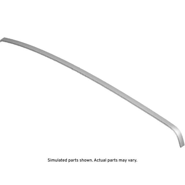 Black Passenger Side Roof Molding