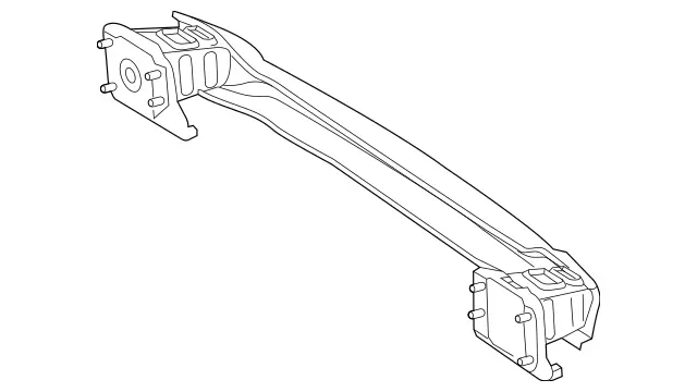 206-610-66-03 - Rear Cross-Member 1956-2026 Mercedes-Benz