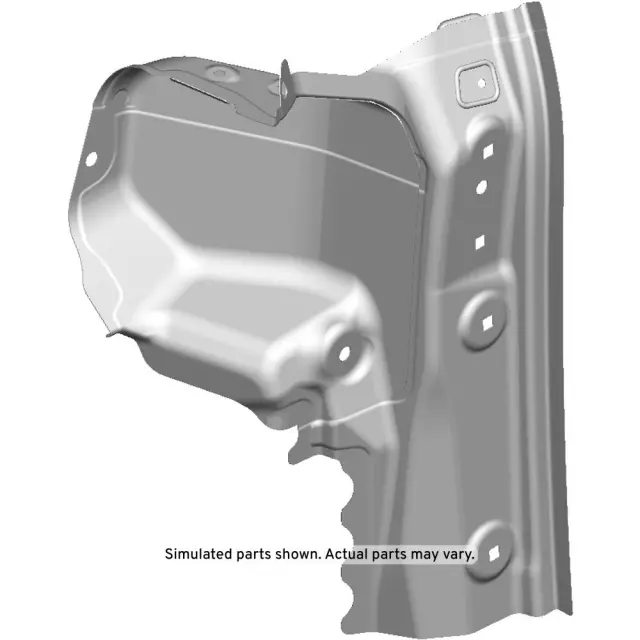 Driver Side Body Side Tail Lamp Pocket
