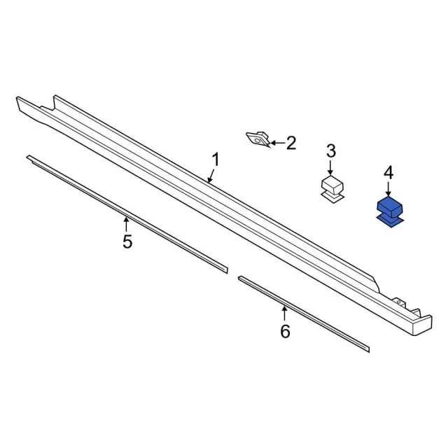 Gistilli 20PCS Fender Liner Rivet Lower Radiator, Bumper Clips
