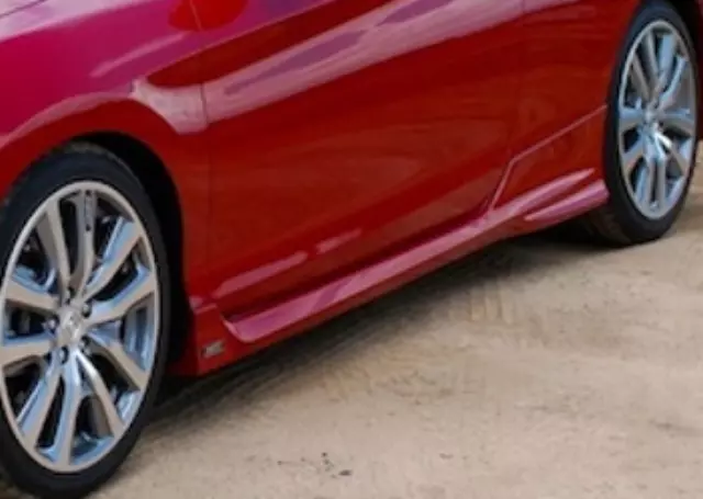 Side Under-Body Spoilers, Coupe