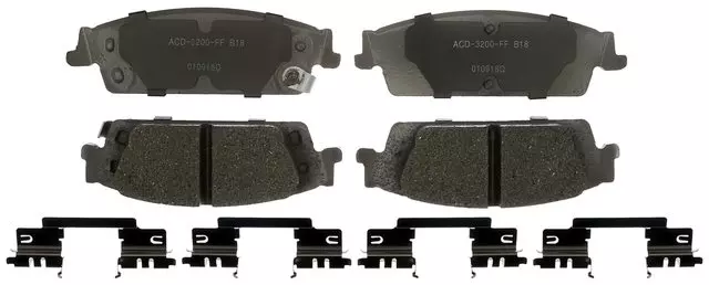 Ceramic Rear Disc Brake Pad Set 19386946 | OEM Parts Online
