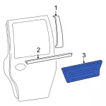 2007-2017 Ford Expedition - Body Side Molding