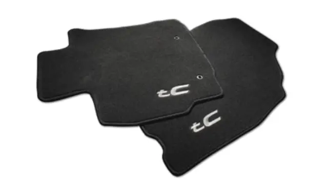 PT206-21110-10 - Tc Floor Mats Black - 2011-2013 Scion tC | Toyota