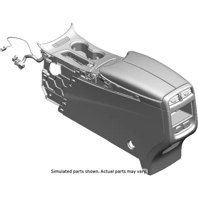 Light Neutral Front Floor Console