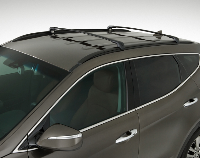 Hyundai Santa Fe Palisade Roof Rack Cross Rails ROKIOTOEX Coyote - Main Image