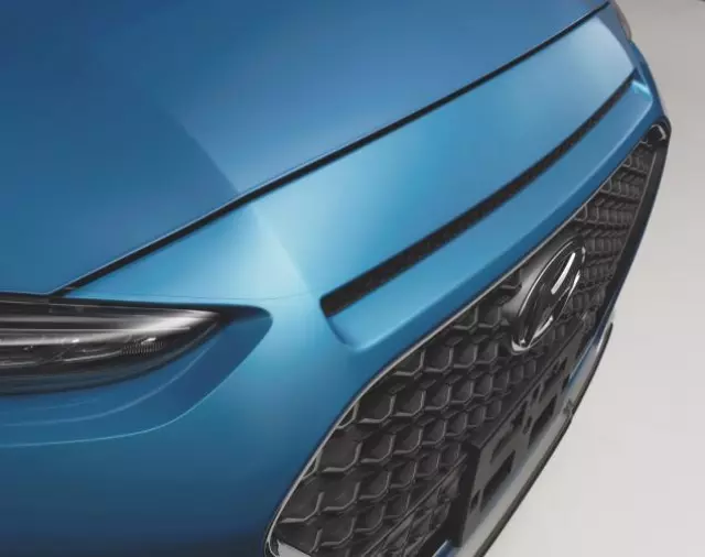 2018-2021 Hyundai Kona - Hood Applique - Clear Film