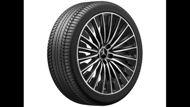 214-401-06-00-7X23 - Amg Multi-Spoke Wheel, 8, 5 J X 20 Et 35, 5