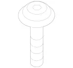 Pan Head Screw W Collar