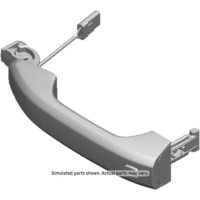 Chrome Rear Side Door Outside Handle