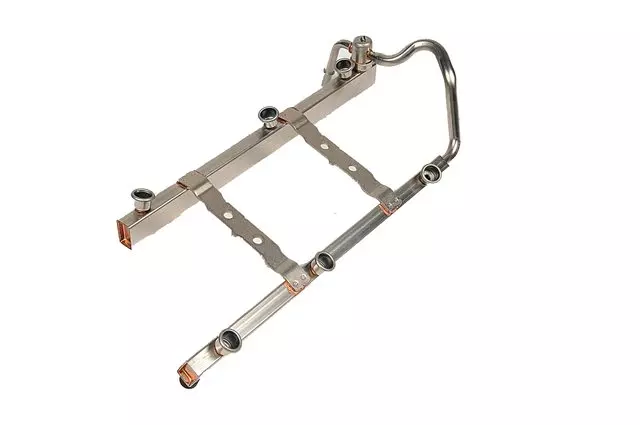 Multi-Port Fuel Injector Rail Kit with Rail, Valve, and Cap - GM (12587074)