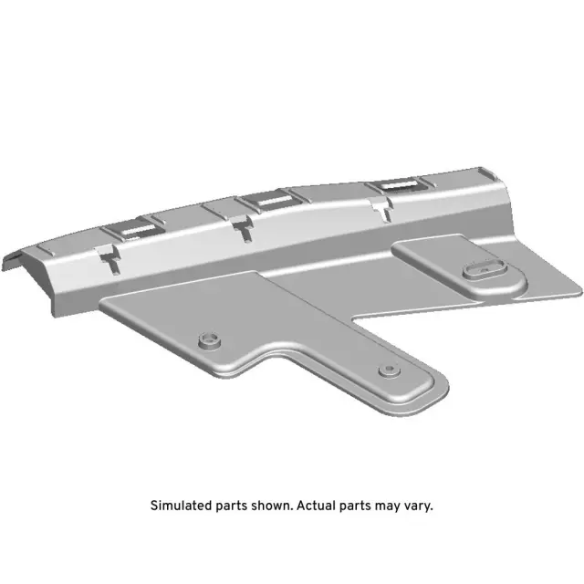 Passenger Side Front Bumper Fascia Headlamp Opening Bracket
