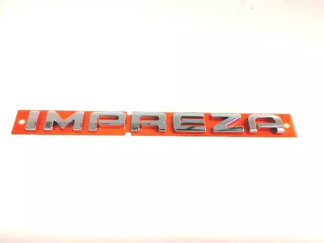 OEM NEW 2008-2011 Subaru Impreza Impreza WRX STI Back Door Letter Mark 93079FG000