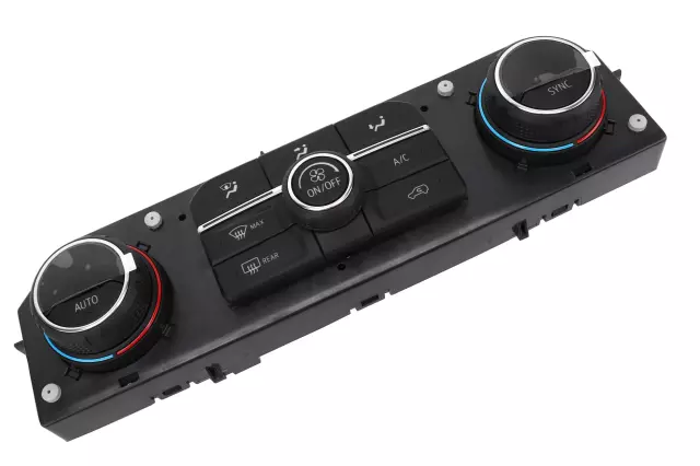 Heater and Air Conditioning User Interface Control