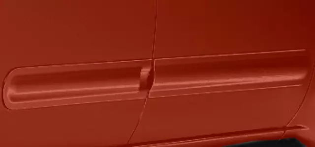 Body Side Molding - Passenger Side - Lava Red