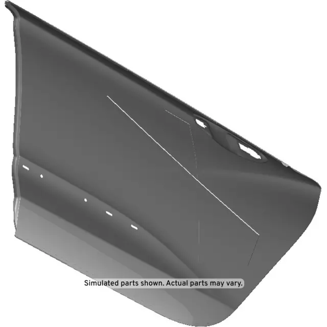 Rear Passenger Side Door Outer Panel