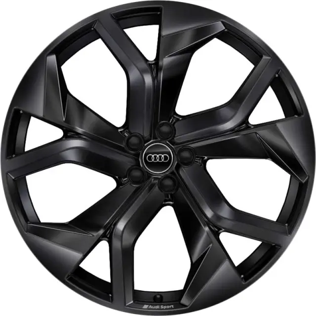 2025 Audi Q8 23-Inch 5-Y-Spoke Black Wheel 4M8-071-493-C-AX1