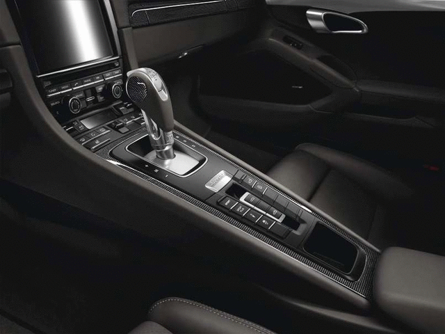 2012-2023 Porsche Carbon Finished Center Console 718 Boxster Cayman Spyder 911