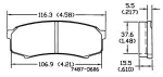 Disc Brake Pad Set