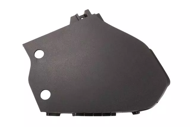 Ebony Front Driver Side Floor Console Filler