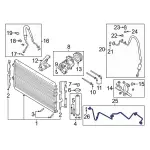2018-2023 Ford Mustang - A/C Refrigerant Liquid Hose