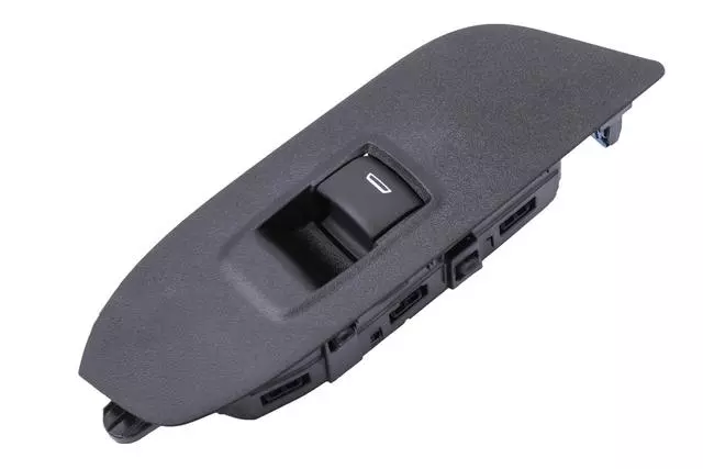 Jet Black Front Driver Side Door Armrest Switch Mount Plate