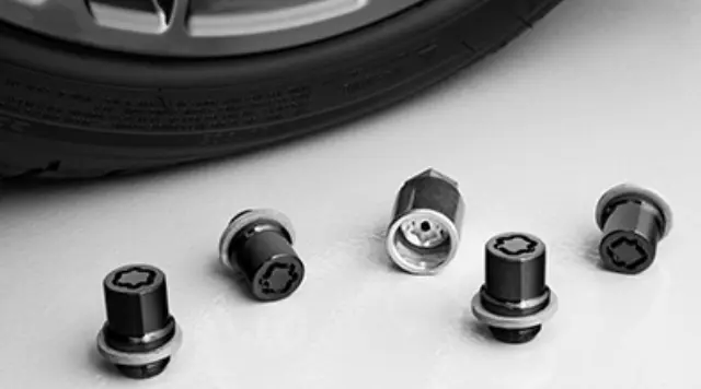 2020-2026 Toyota Wheel Locks, Black Pvd PT276-35200-02 | Toyota