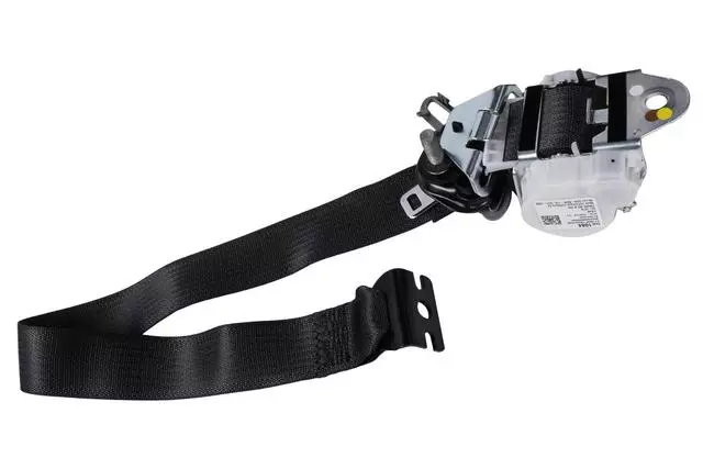 Jet Black Passenger Side Seat Belt