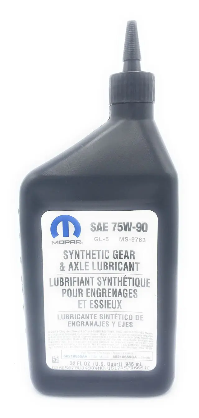 2009-2026 Mopar Gear Lubricant 68218655AC | OEM Parts Online