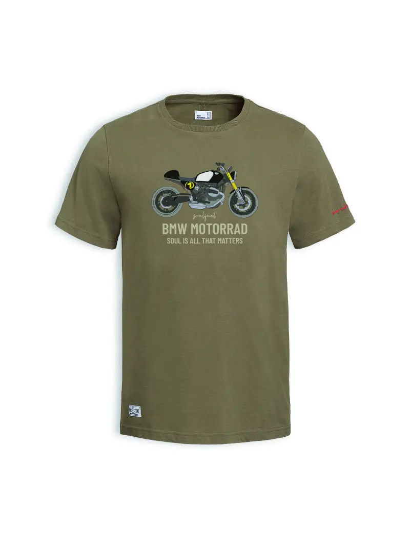 9nineTシャツ MensTshirtR12nineTOlive2025 - Mens R12 nineT T-Shirt