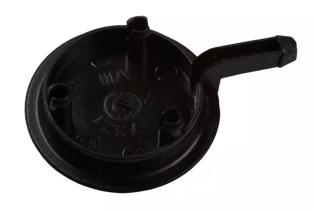 Jet Black Front Seat Belt Anchor Plate Tensioner Bolt Cap