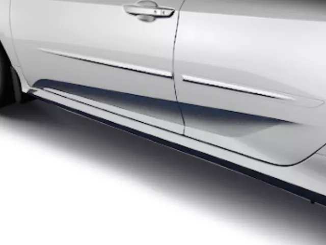 Body Side Moldings - Platinum White Pearl