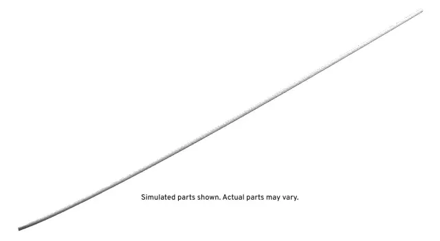 Black Passenger Side Roof Panel Joint Finish Molding