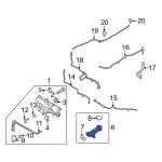 Washer Fluid Reservoir Filler Pipe