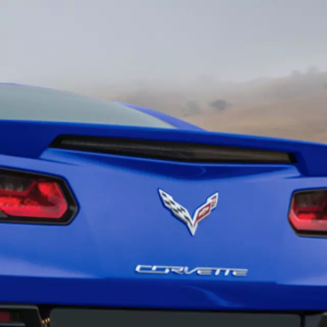 レイダー　グロウボディ 2014-2019 Chevrolet Corvette Blade Spoiler in Carbon Flash