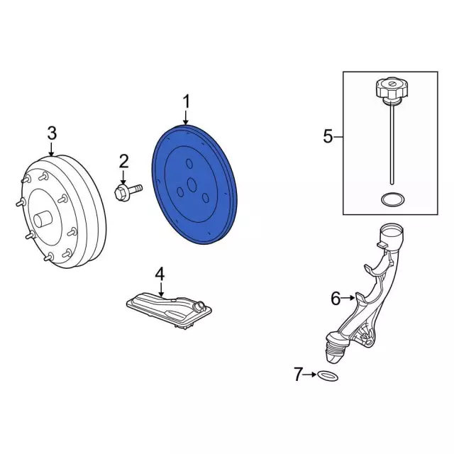 7T4Z-6375-AA - Automatic Transmission Flex-Plate 2007-2020 Ford