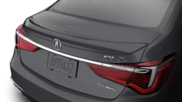 Deck Lid Spoiler - Lunar Silver Metallic